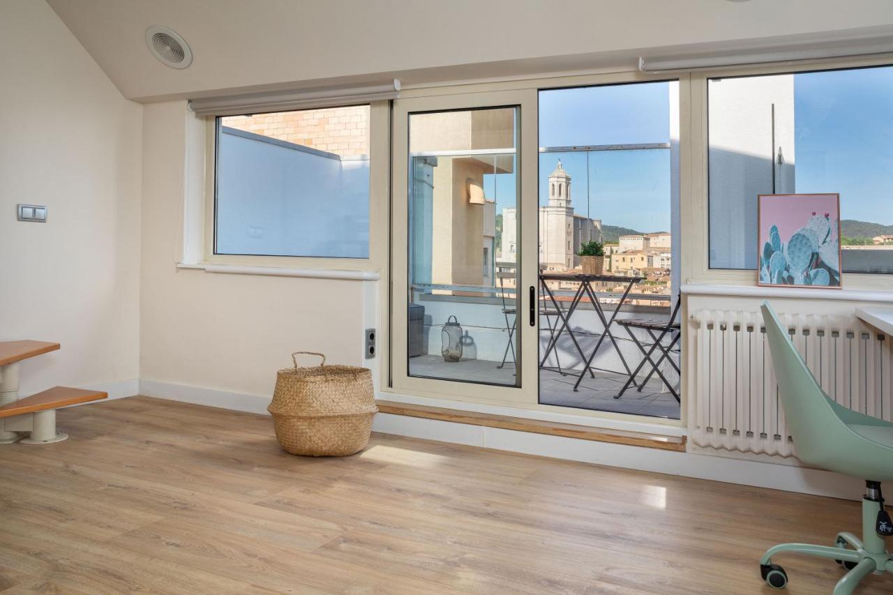Appartamento Flateli Penthouse Jaume I Girona Esterno foto