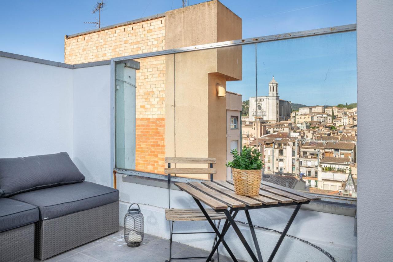 Appartamento Flateli Penthouse Jaume I Girona Esterno foto